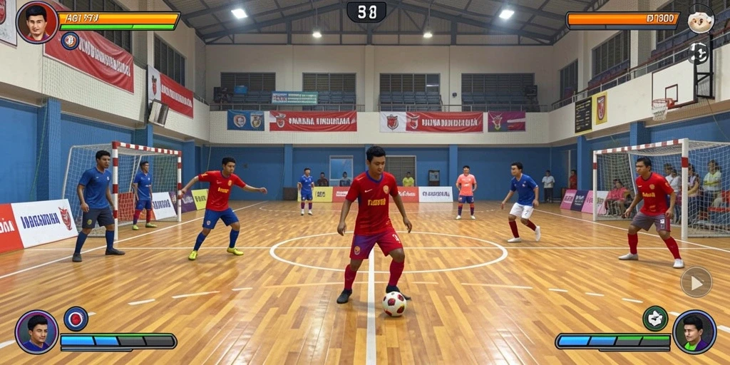 Gambaran sosial di mana pemain bisa berinteraksi.