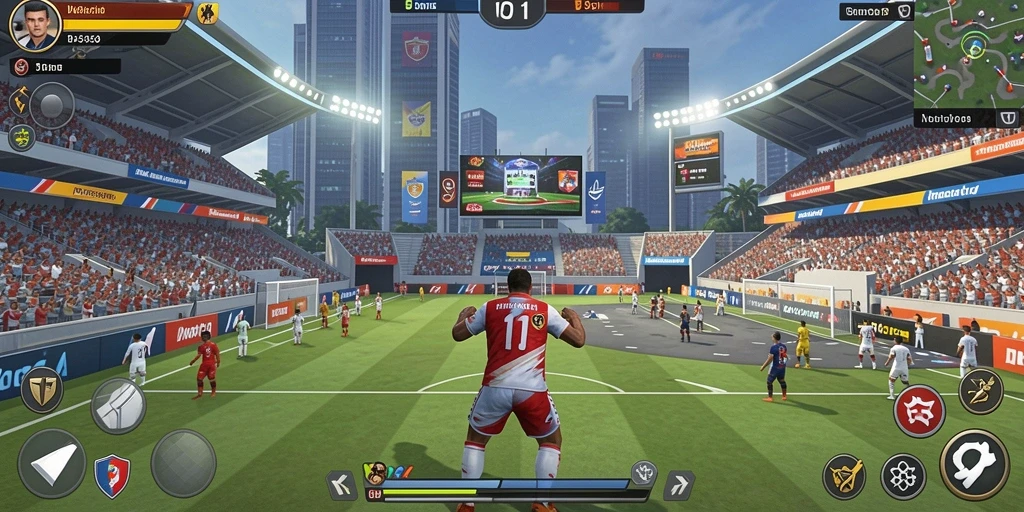 Grafis menawan yang meningkatkan pengalaman bermain.