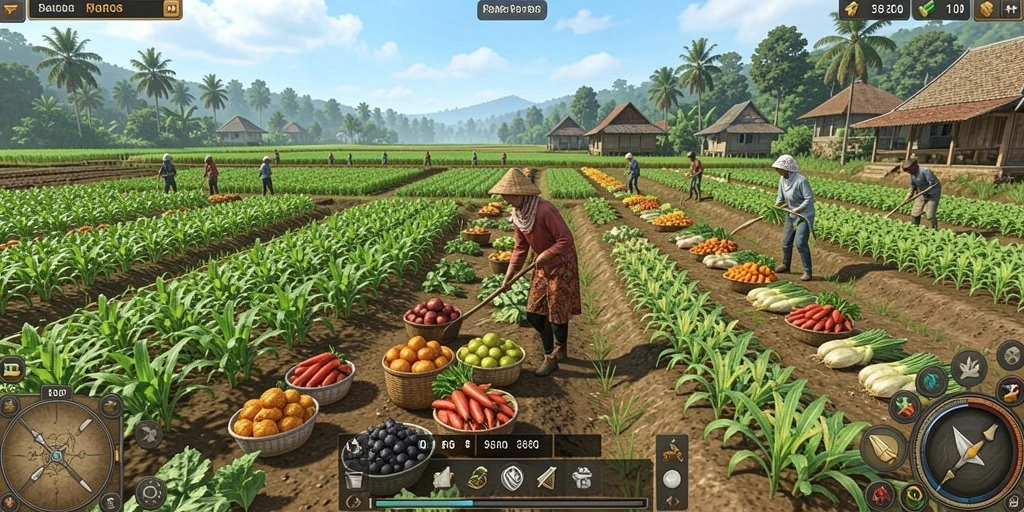 Screenshot menunjukkan mode multiplayer yang seru.