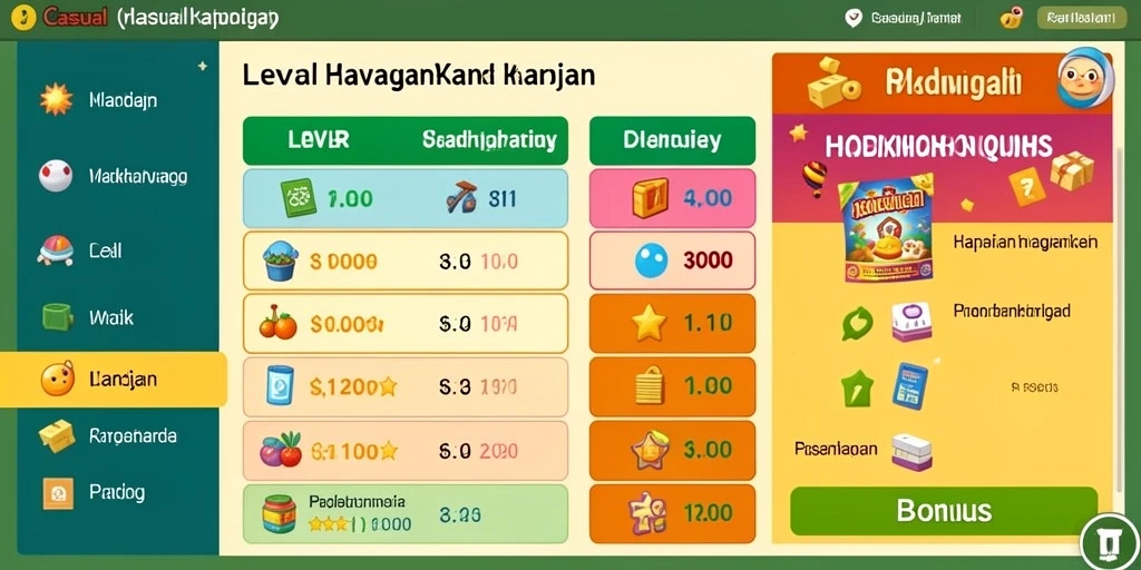 Penggunaan item spesial untuk mengatasi rintangan.